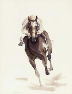 John Rattenbury Skeaping - The final furlong