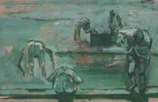 John Richard Passmore - Study for The Bathers, c.1951