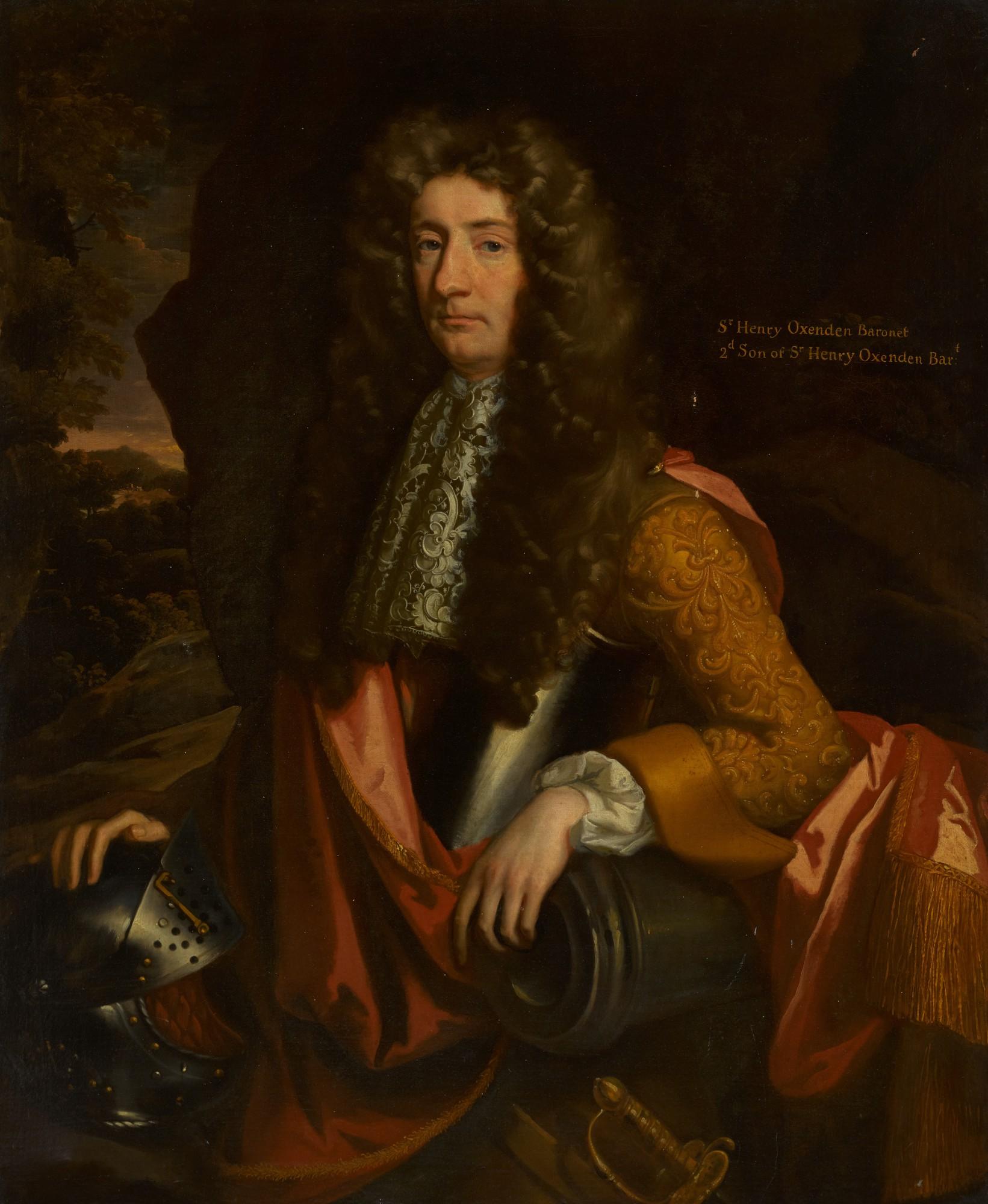 John Riley - Portrait of Sir Henry Oxenden, 3rd Bt. (1643-1709), Governor of Bombay and President of the East India Company