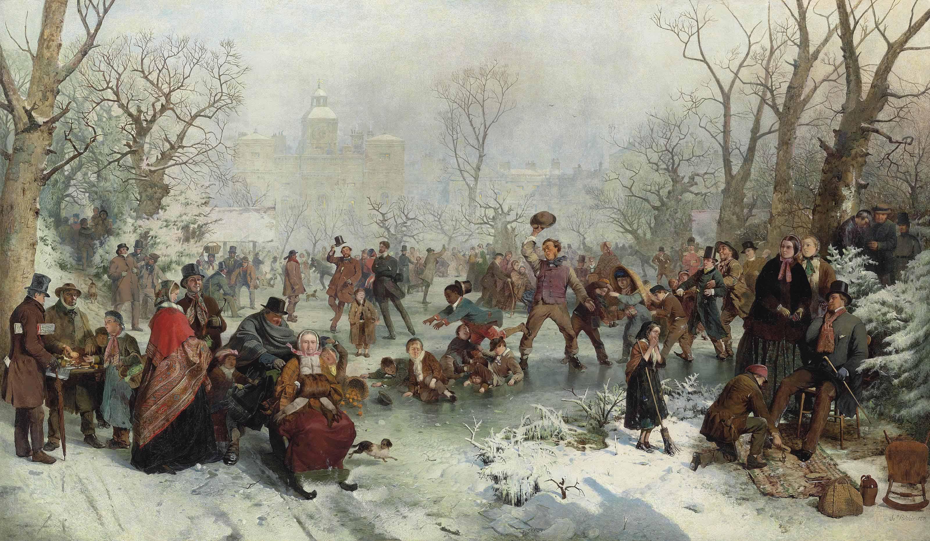 John Ritchie - Winter, St James\'s Park, London