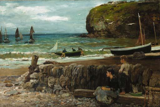 John Robertson Reid - The returning fishing fleet