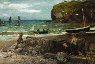 John Robertson Reid - The returning fishing fleet
