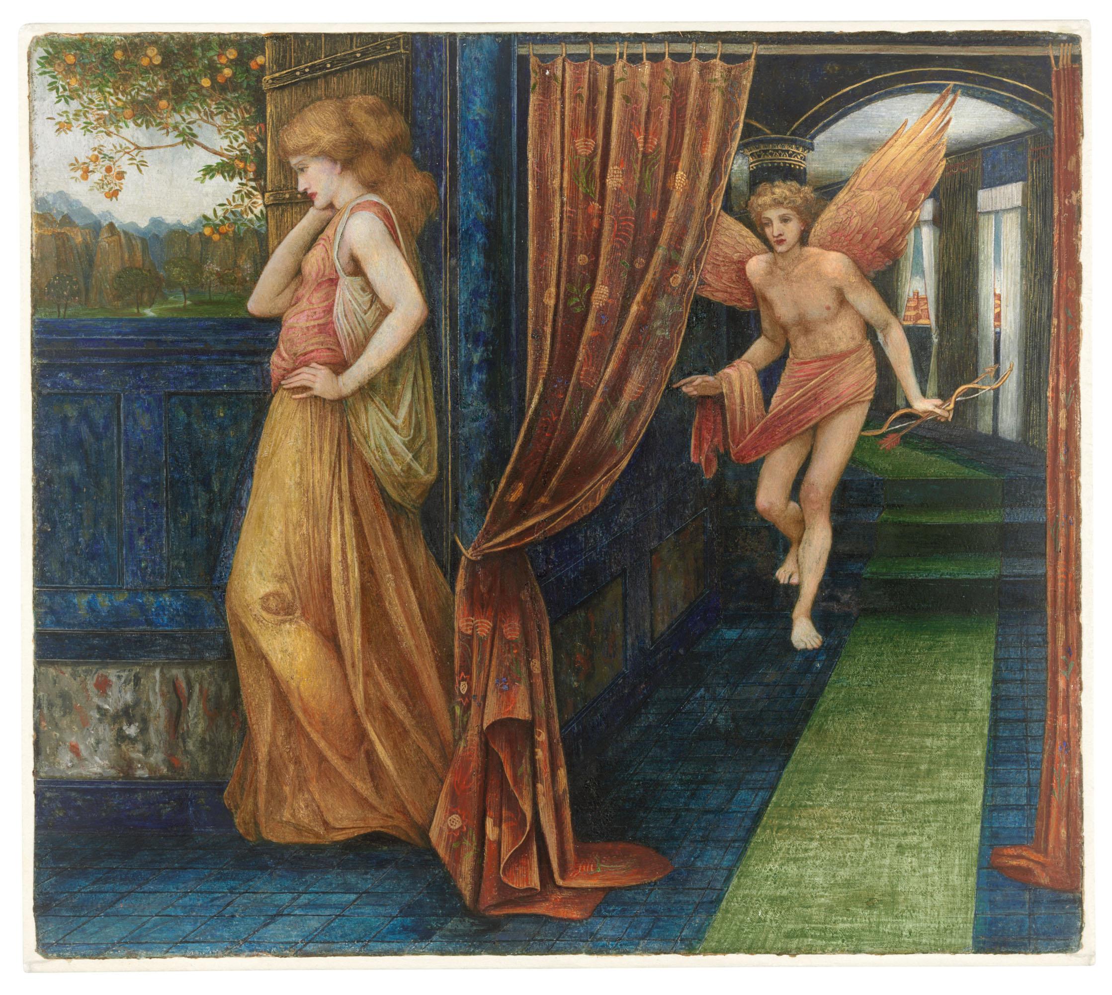 John Roddam Spencer Stanhope - Cupid and Psyche