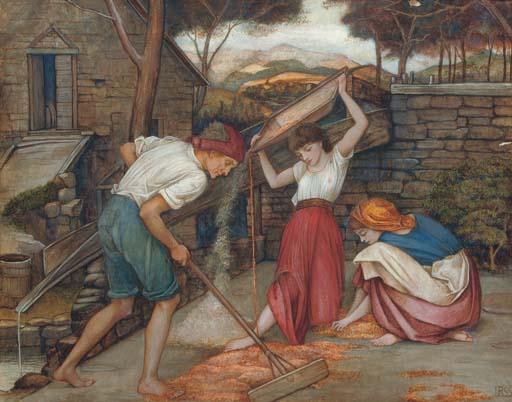 John Roddam Spencer Stanhope - Winnowing