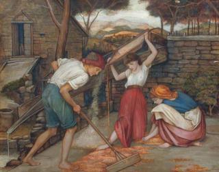 John Roddam Spencer Stanhope - Winnowing