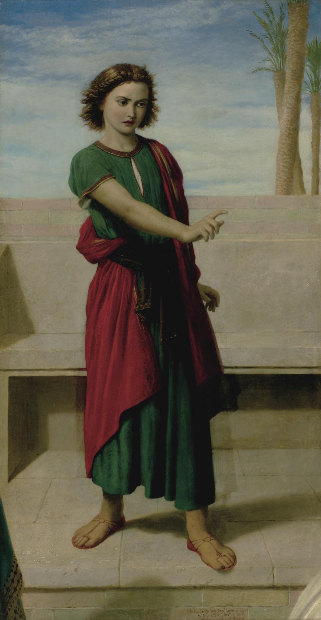 John Rogers Herbert R.A., H.R.I. - The Boy Daniel Condemning The False Elder