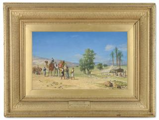 John Rogers Herbert, R.A., H.R.I. - The Madian Merchants Taking Joseph To Egypt