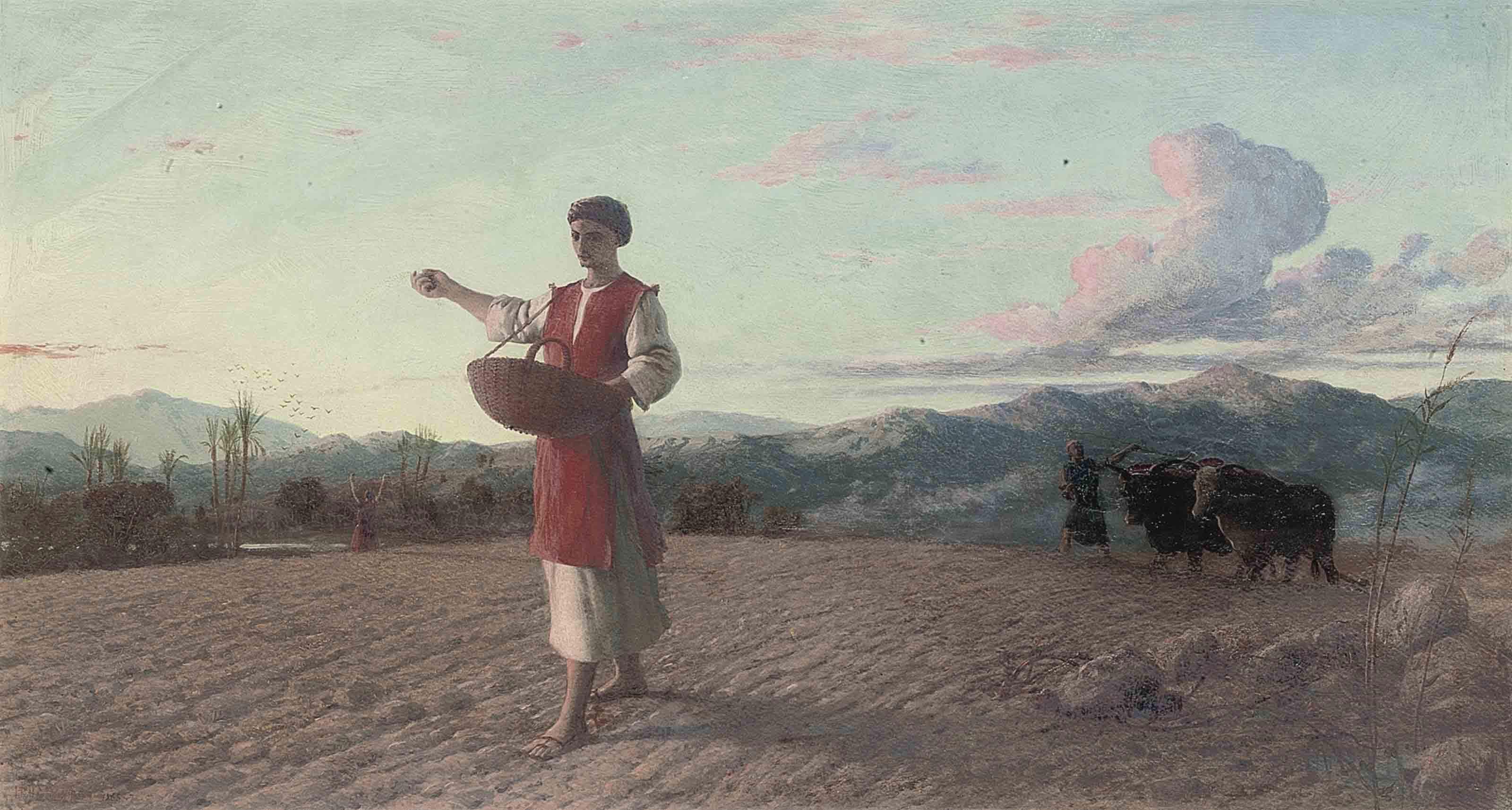 John Rogers Herbert, R.A., H.R.I. - The Sower