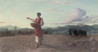 John Rogers Herbert, R.A., H.R.I. - The Sower