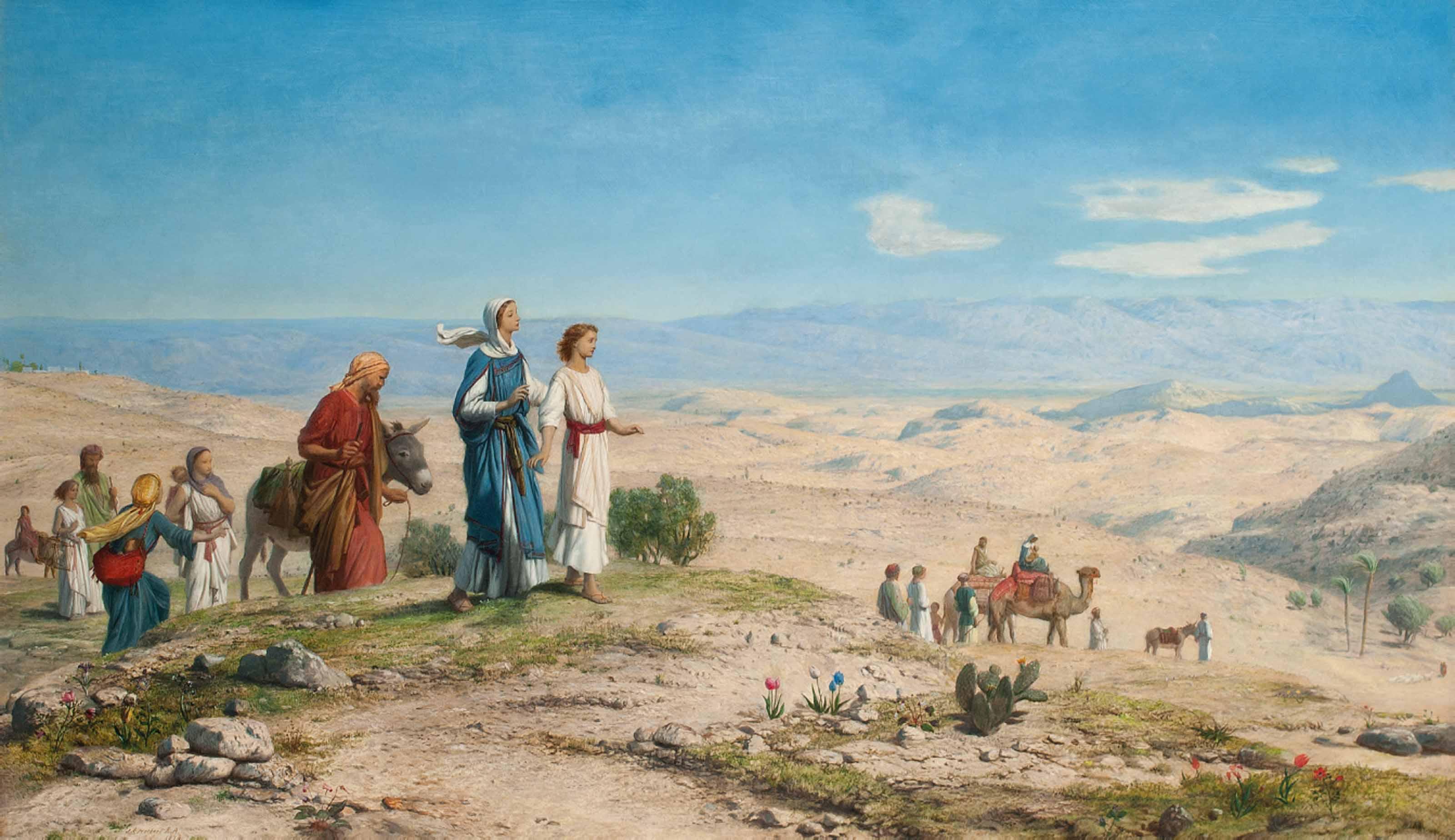 John Rogers Herbert, R.A. - Outside Jerusalem