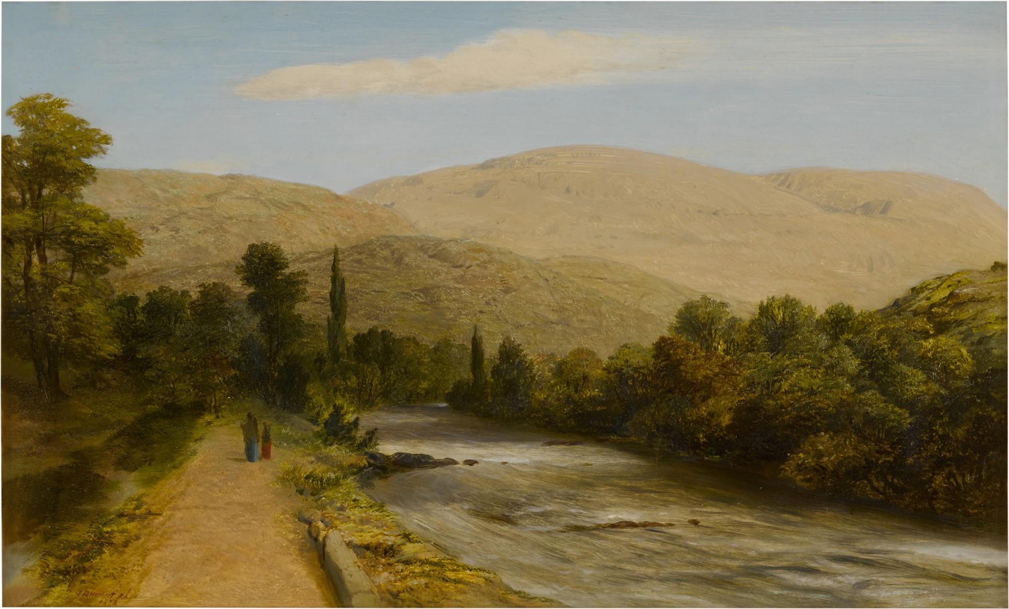 John Rogers Herbert - Landscape in the North of Israel