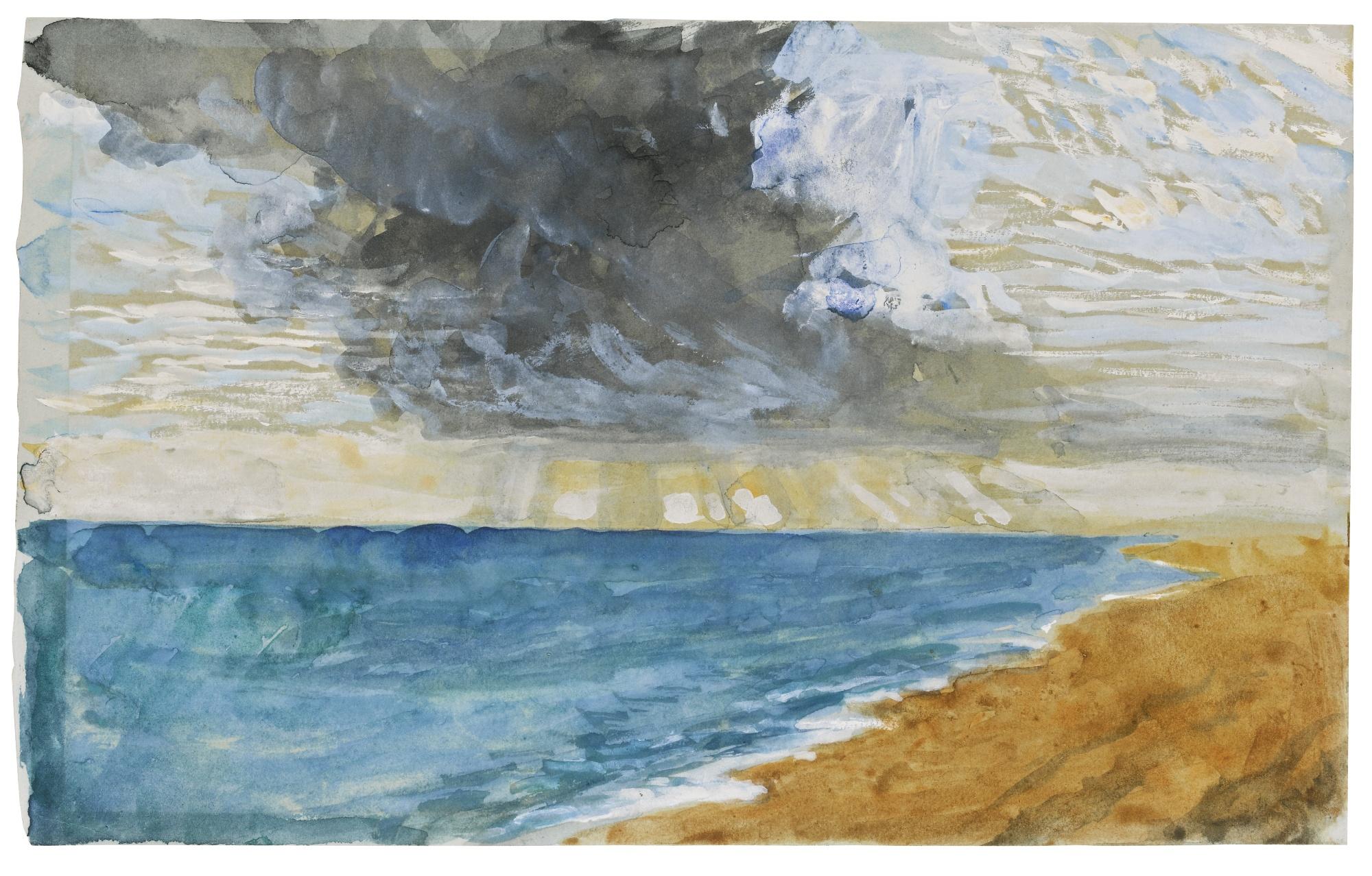 John Ruskin - Sandgate Beach, Kent 