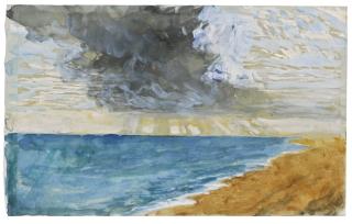 John Ruskin - Sandgate Beach, Kent 