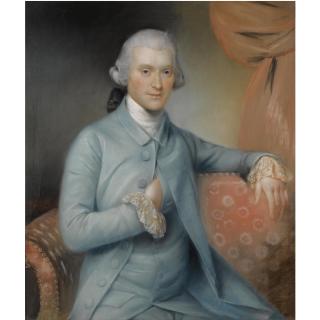 John Russell R.A. - Portrait Of George Medley