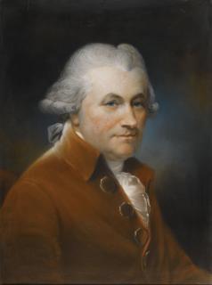 John Russell R.A. - Portrait Of John Johnson (1732-1814)