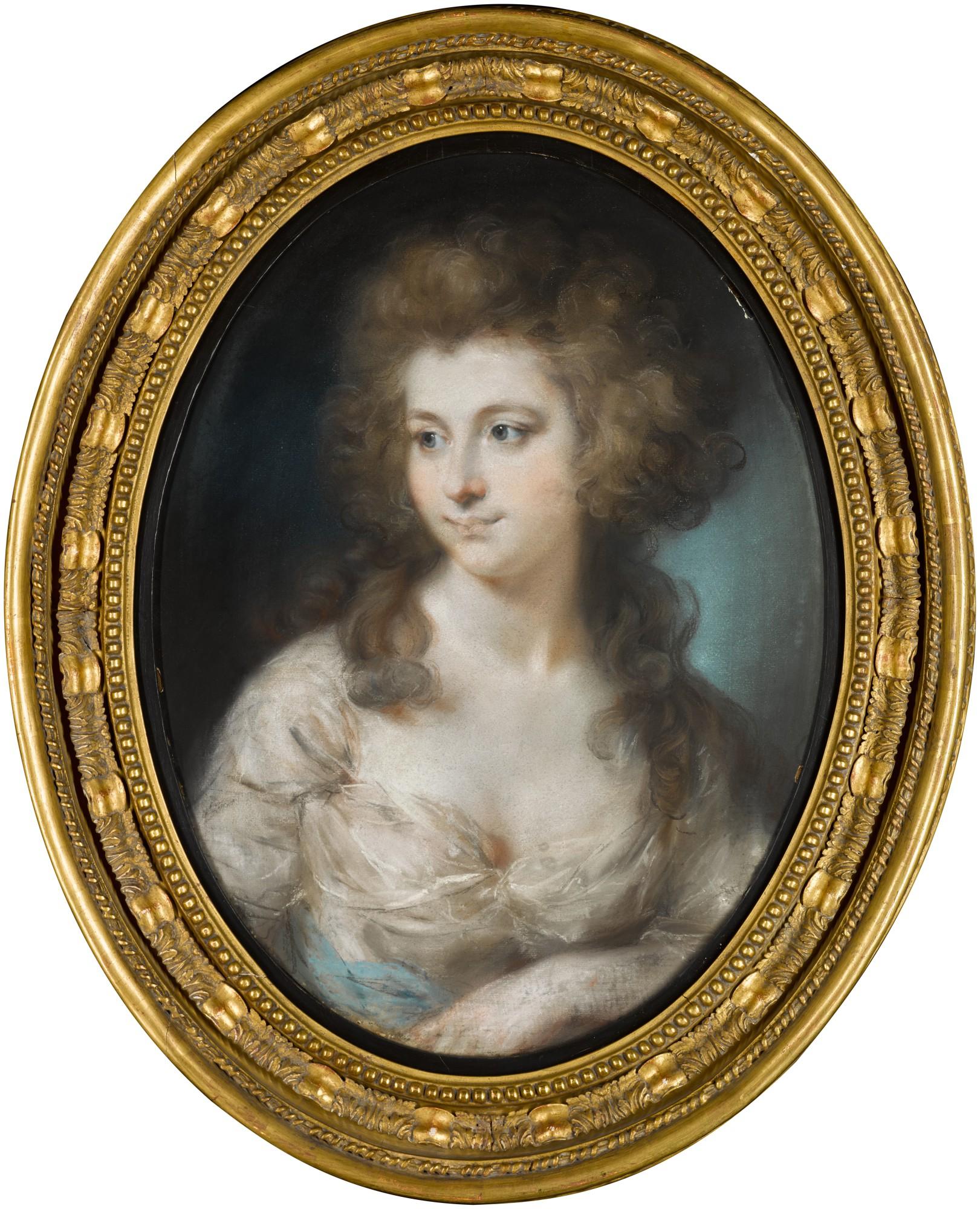 John Russell, R.A. - Portrait of Mrs John Gibson, née Elizabeth Pars (1769-1834)