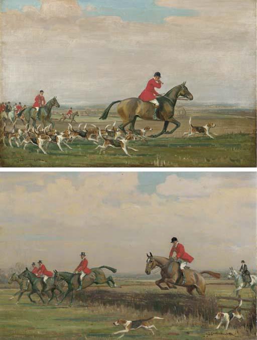 John S. Sanderson-Wells - Full Cry; And Over The Fence