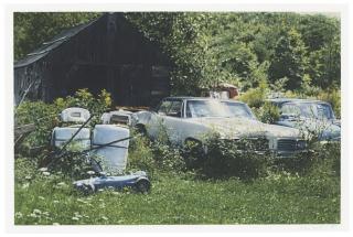 John Salt - Two Cars in a Field