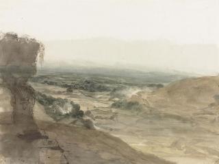 John Samuel Hayward - Vale of Llangollen from Castell Dinas Bran, North Wales