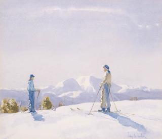 John Samuel Loxton - September in the Mountains