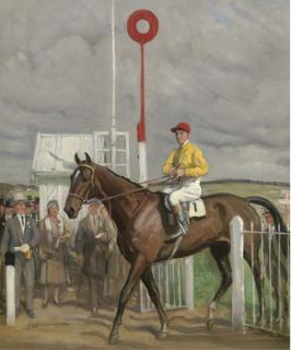 John Sanderson Sanderson-Wells, R.B.A., R.I. - Down To The Start