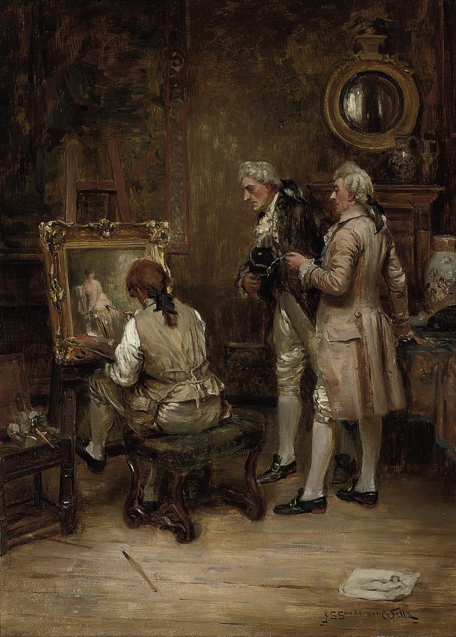 John Sanderson Sanderson-Wells, R.I. - The studio