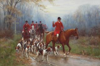 John Sanderson Wells, R.I. - Going to the meet