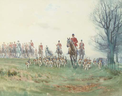 John Sanderson Wells - Off to Draw: The Warwickshire Hunt