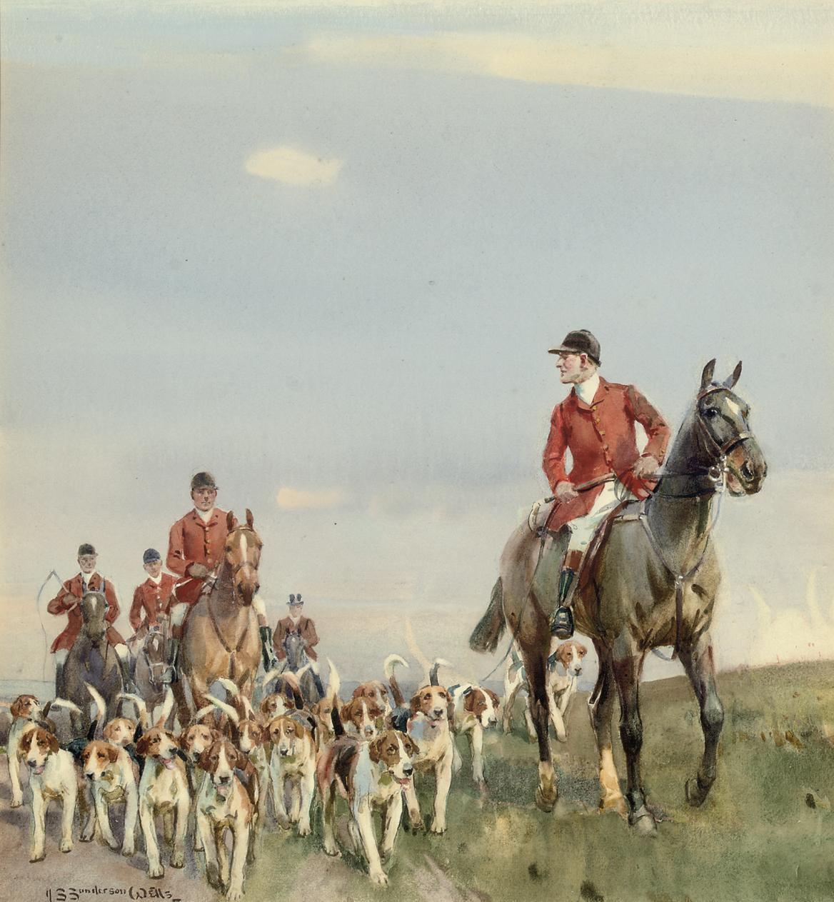 John Sanderson Wells - The pack