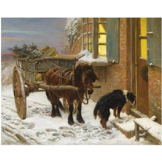 John Sargeant Noble - Their Christmas Eve