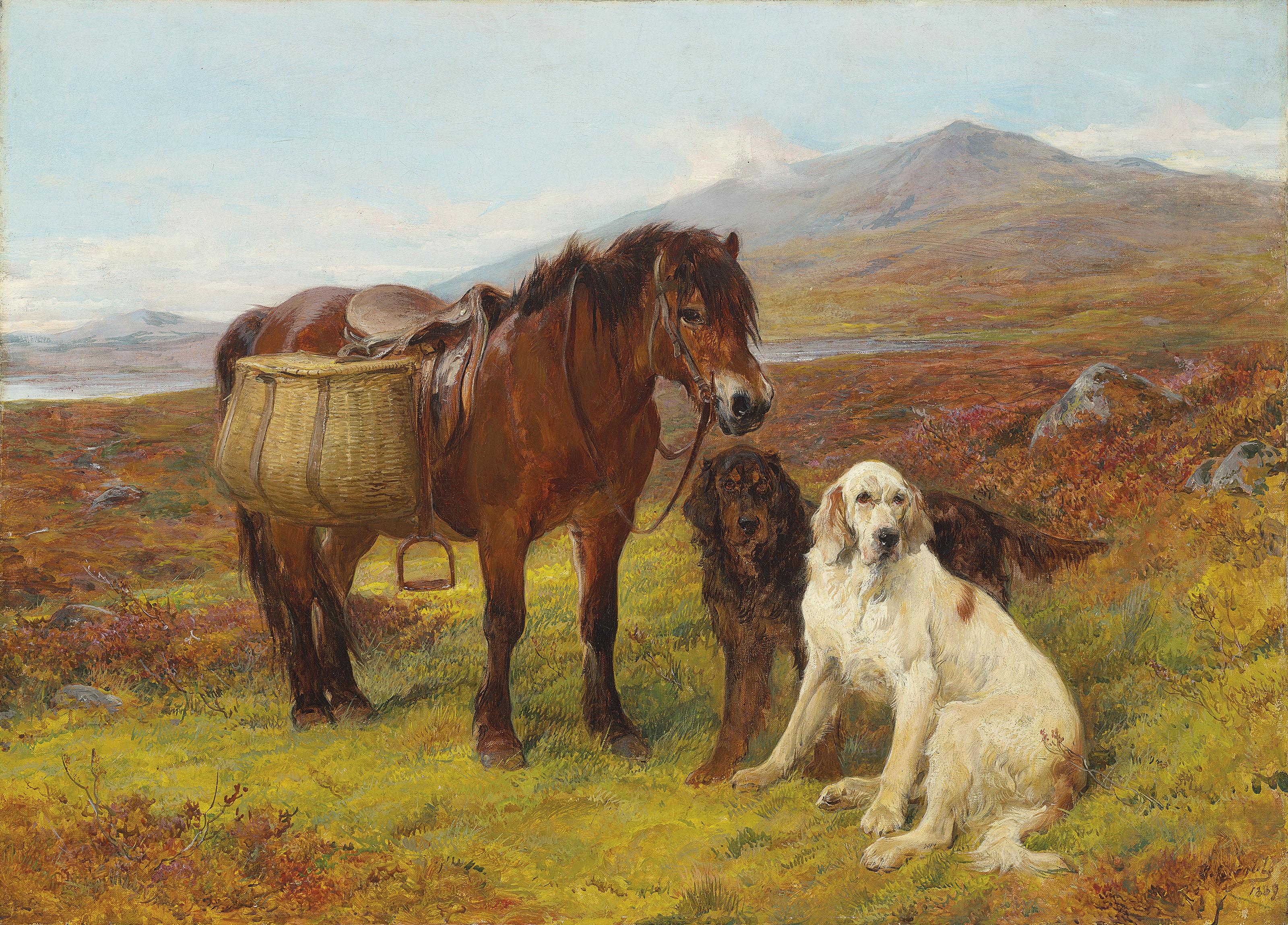 John Sargent Noble, R.B.A. - Luncheon Time