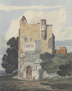 John Sell Cotman - A Norman Tower