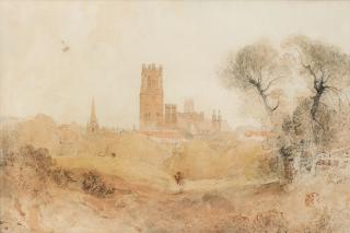 John Sell Cotman - Ely Cathedral, from the South West, circa 1804