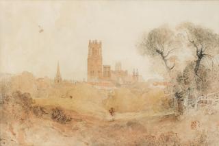 John Sell Cotman - Ely Cathedral, from the South West, circa 1804