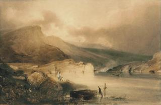 John Sell Cotman - Llyn Ogwen