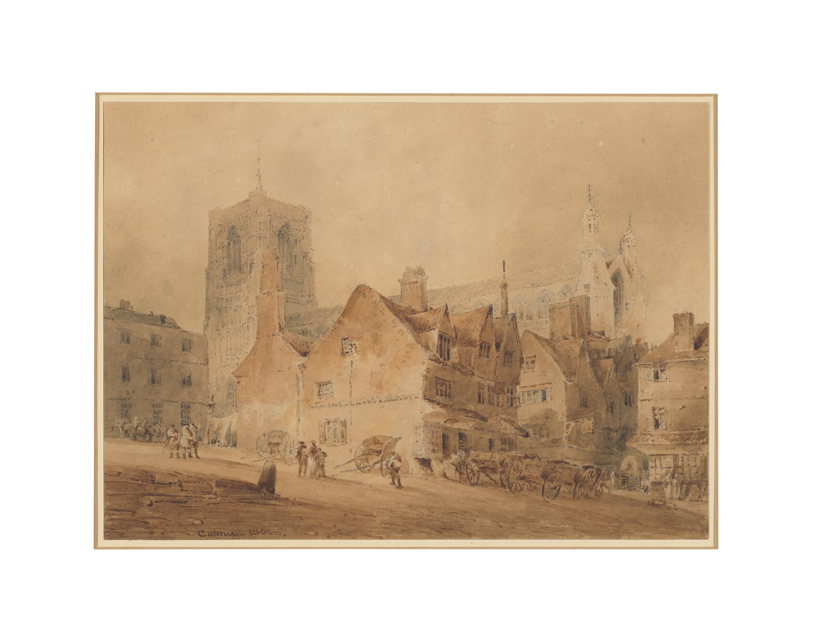 John Sell Cotman - St Peter Mancroft, Norwich