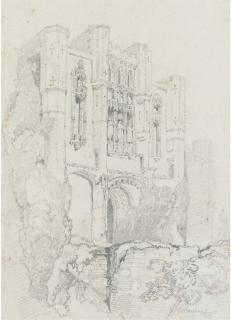 John Sell Cotman - The Gate House, Thornton Abbey, Humberside