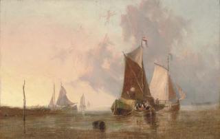 John Sell Cotman - The mouth of the Yare
