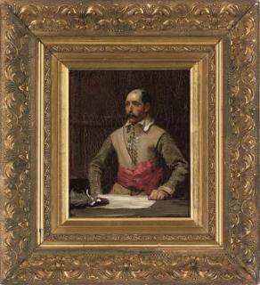 John Seymour Lucas, R.A., R.I. - In the seat of judgement