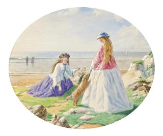 John Simmons - A day out on the seashore