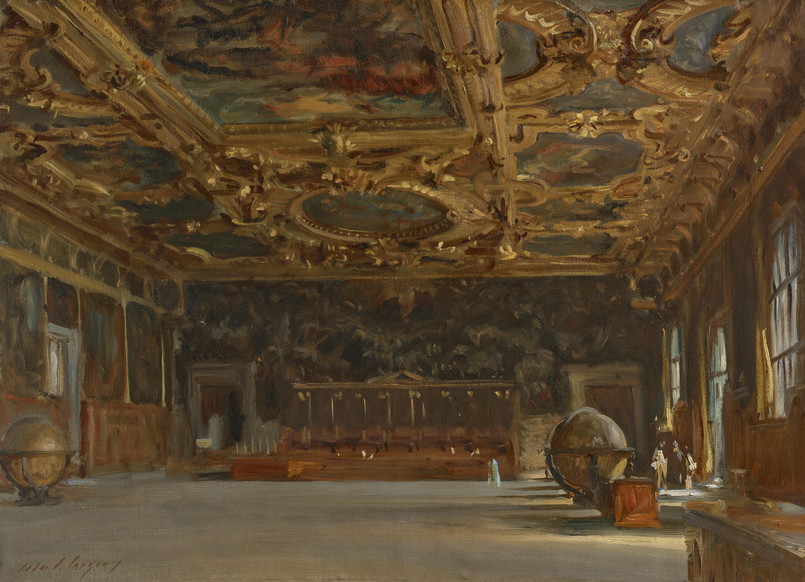John Singer Sargent, R.A. - Hall of the Grand Council, Doge\'s Palace, Venice