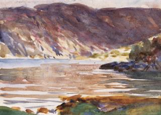 John Singer Sargent, R.A. - Loch Moidart, Invernesshire