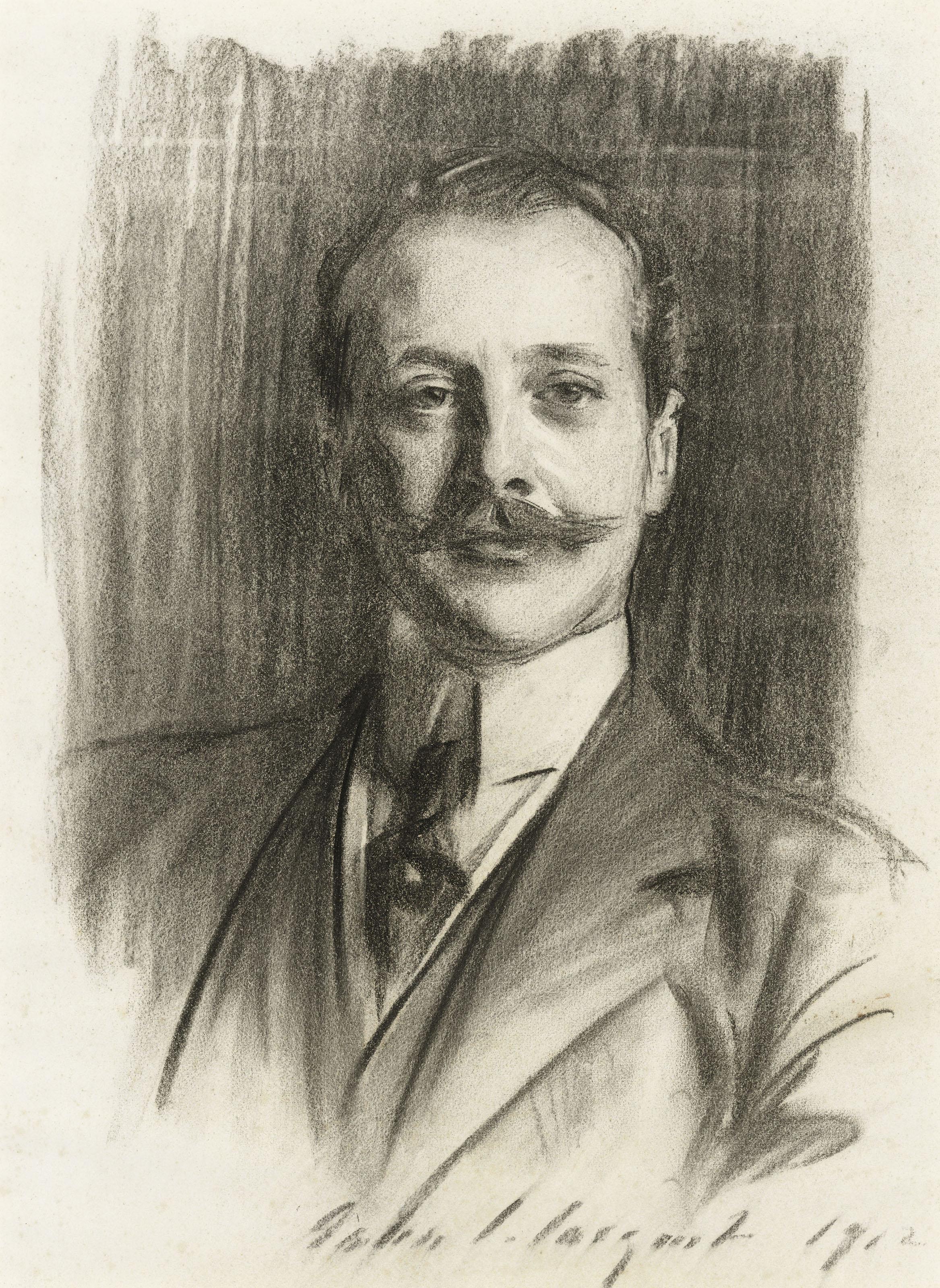 John Singer Sargent, R.A. - Portrait of Eric Spencer Fitzwilliam, the 9th Earl Fitzwilliam