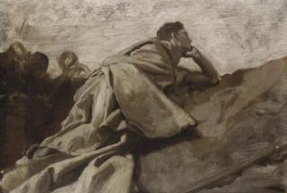 John Singer Sargent - David in Saul\'s Camp