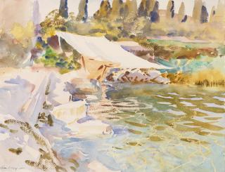 John Singer Sargent - Lake Garda