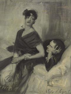 John Singer Sargent - Man and Woman on a Bed