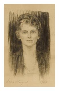 John Singer Sargent - Portrait Of Mrs. Edwin S. Webster