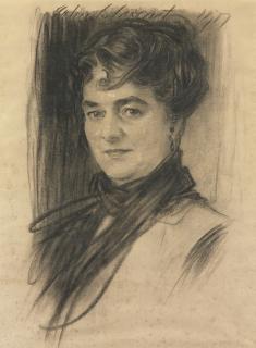 John Singer Sargent - Portrait Of Mrs. Mabel Hunt Slater