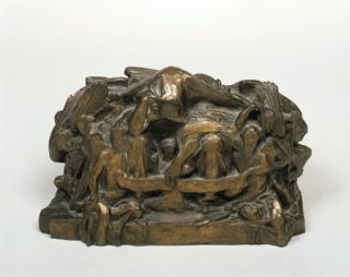 John Singer Sargent - \'Study for Israel and the Law\', A Bronze Group