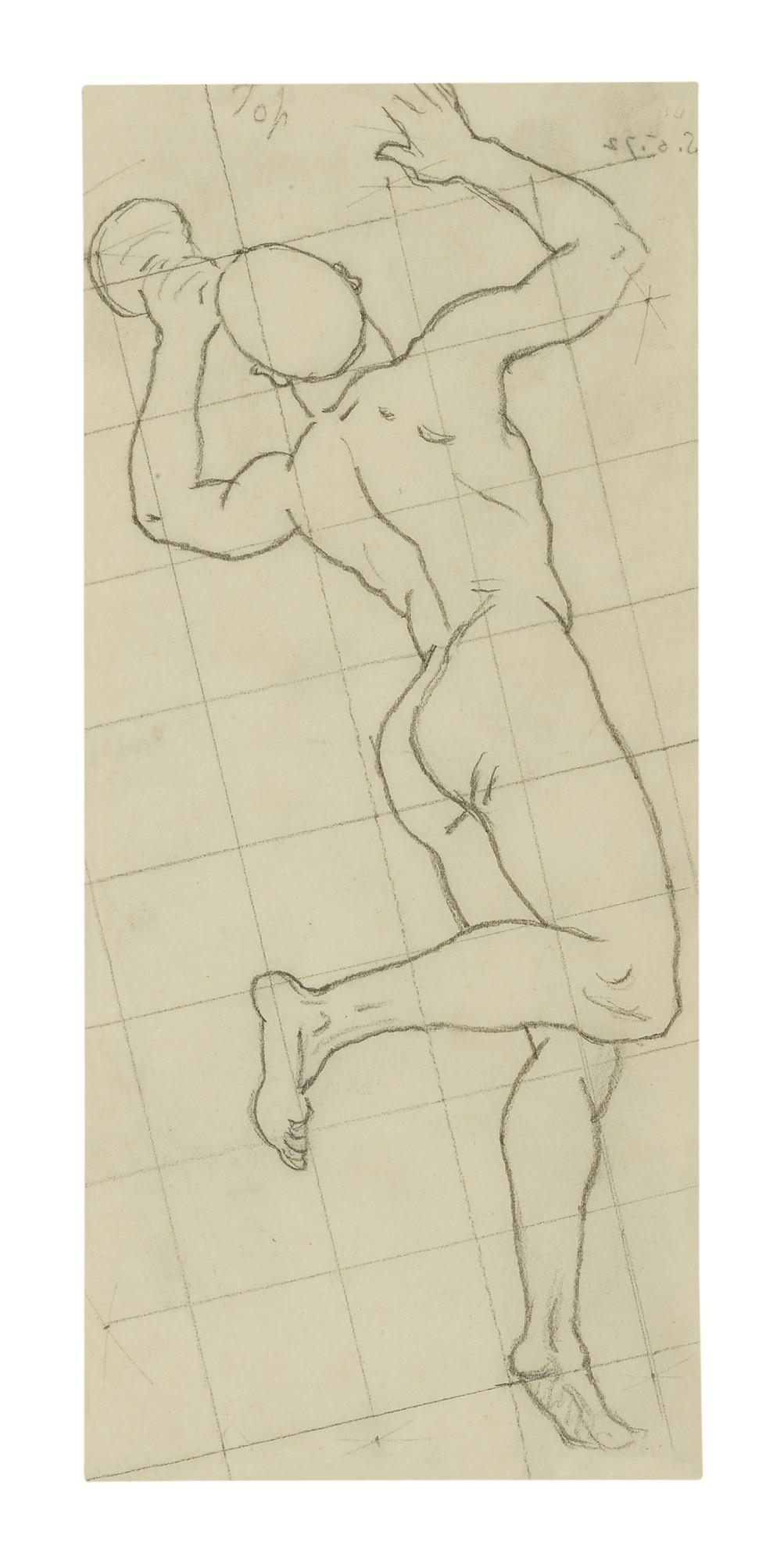 John Singer Sargent - Study For The Winds Ii